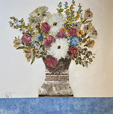 floral painting
