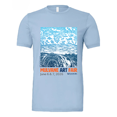 Mockup of 2026 Art Fair t-shirt 