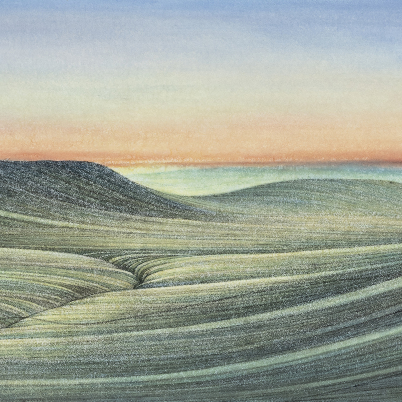 zhang flint hill sunset